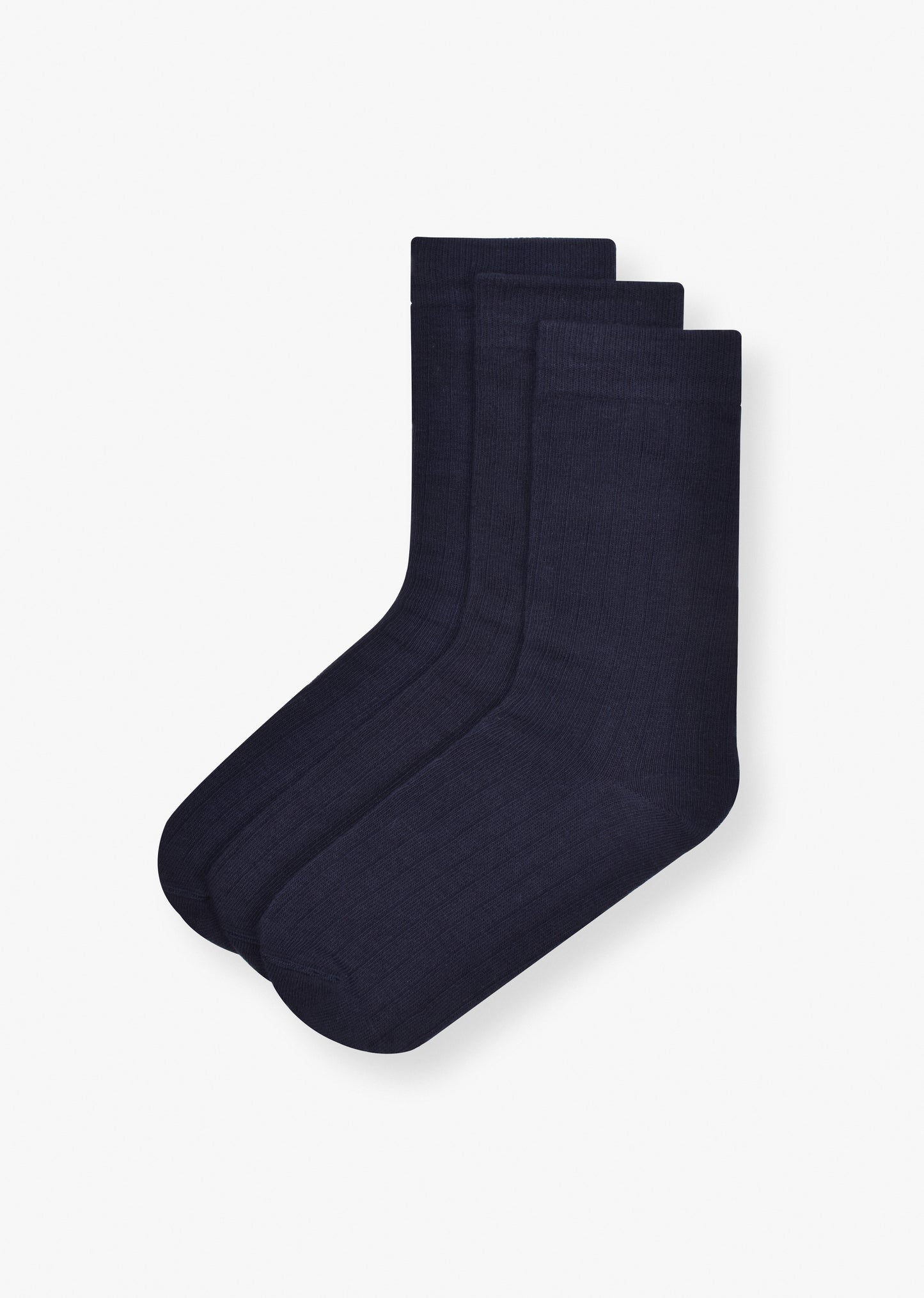 3-Pack Of Rib Socks