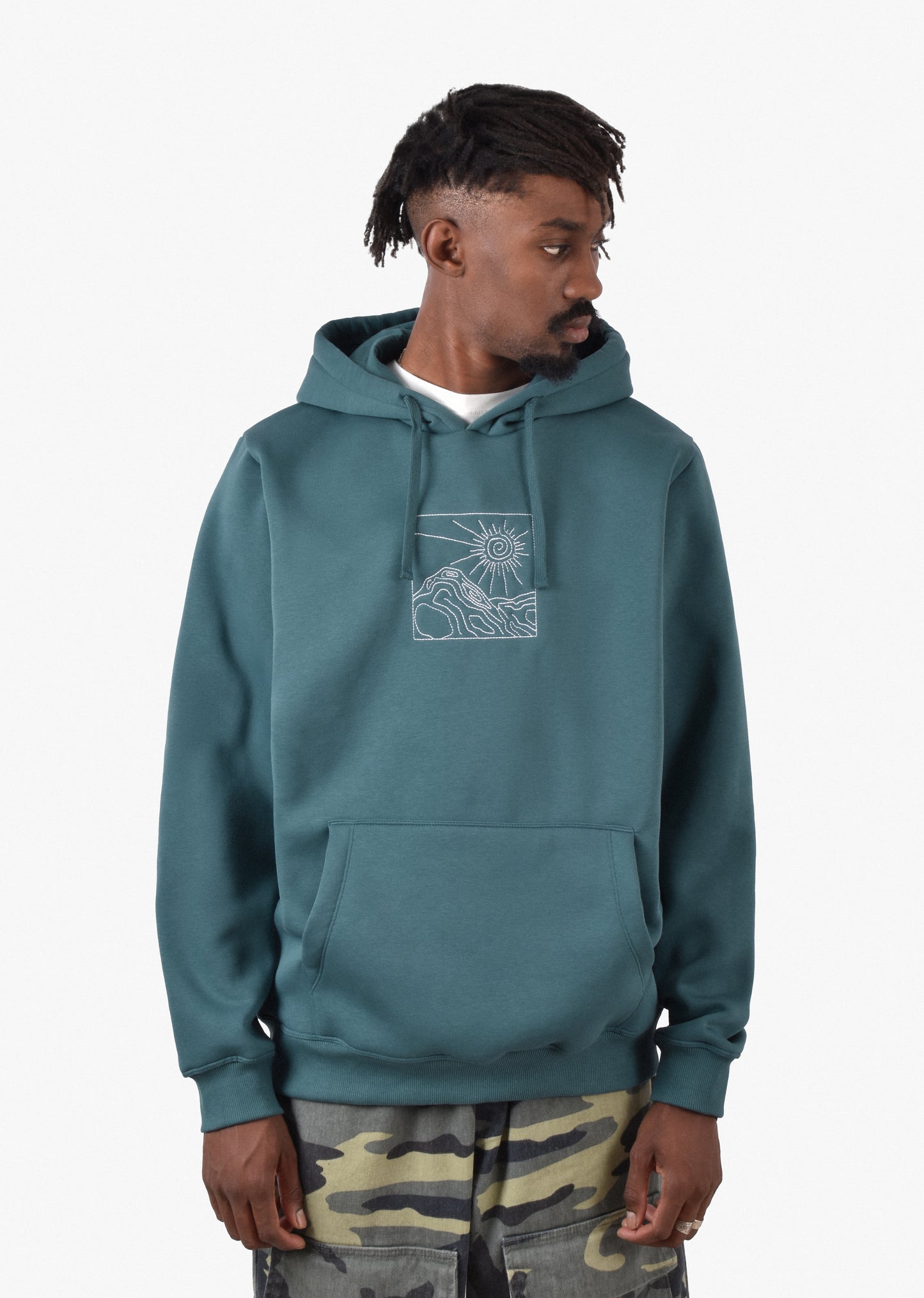 Embroidered Hoodie